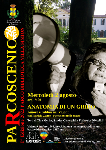 Rassegna "Parcoscenico, 1° edizione 2023" 2 Agosto