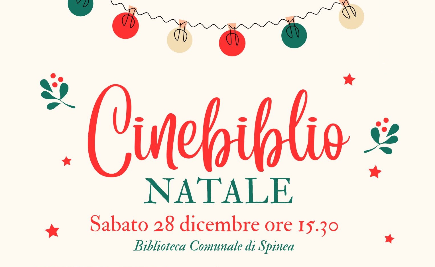 Cinebiblio Natale