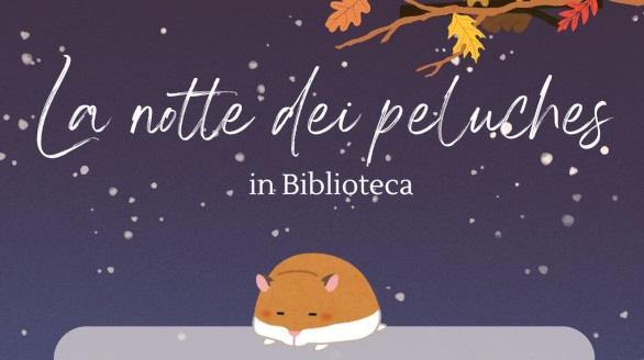 La notte dei peluches in biblioteca