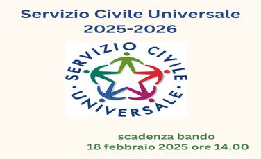 Servizio Civile Universale 2025 - 2026