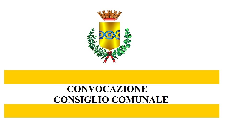 Convocazione del Consiglio Comunale